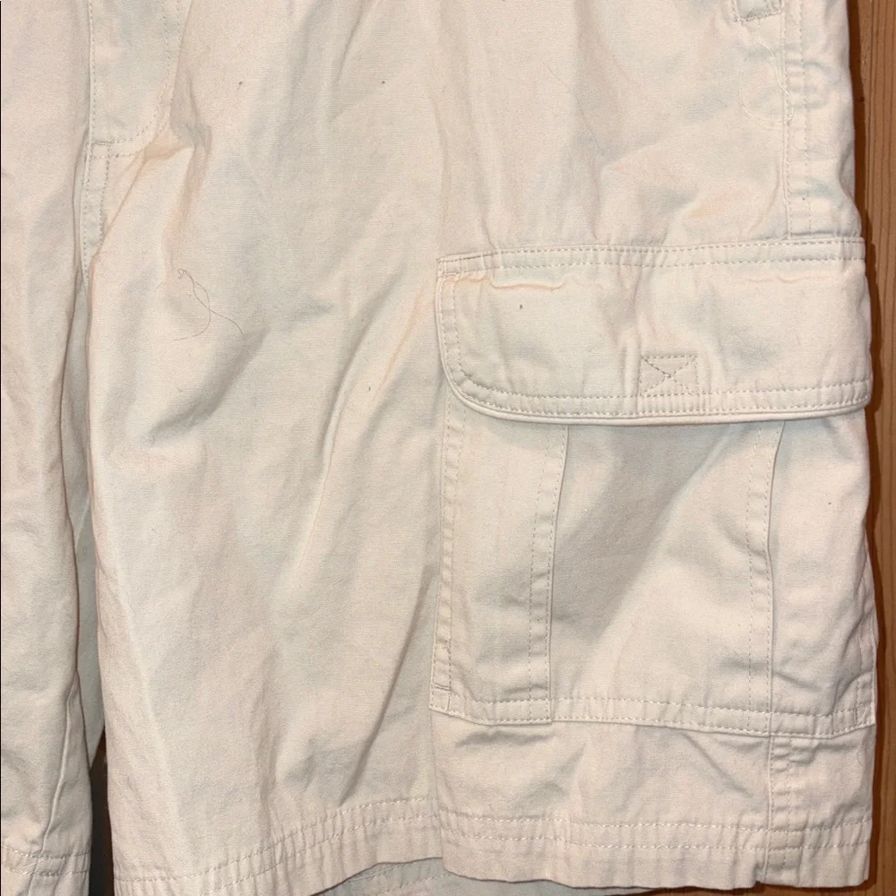 Men's Casual Cargo Shorts in Classic Beige Sz XXL